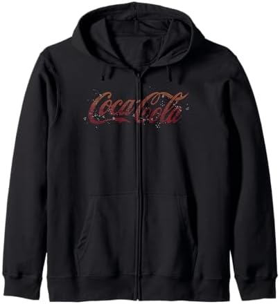 Amazon.com: Coca-Cola The Real Thing Vintage Front & Back Zip